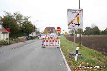 Nächste Baustelle auf der Wiedaustraße – auch Umfahrung gesperrt