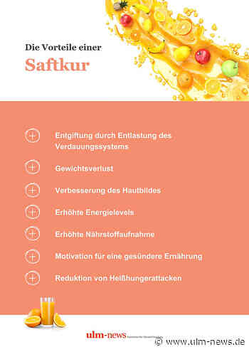 Wie funktioniert eine Saftkur?