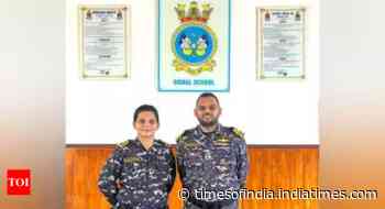 Sister and brother command warships for the first time in Indian Navy