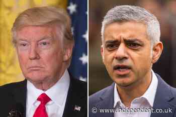 Sadiq Khan: Donald Trump targeted me because of my skin colour