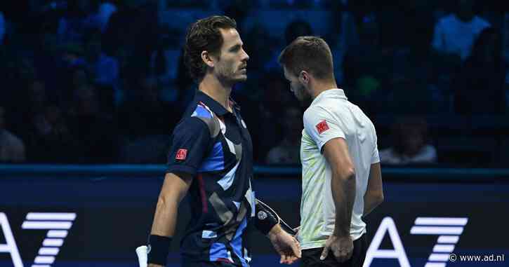 Dubbelspecialist Wesley Koolhof op laatste ATP Finals in groepsfase al uitgeschakeld: ‘Mijn emoties liggen in de prullenbak’