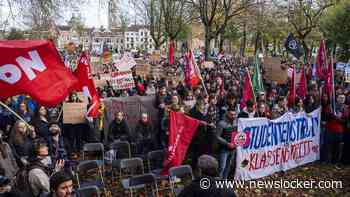 Toch studentenprotest in Utrecht vanwege geplande bezuinigingen op onderwijs