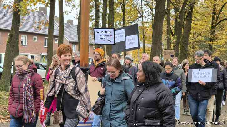 Protest tegen onderwijsbezuinigingen gaat in Tilburg gewoon door