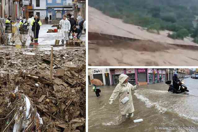 LIVE NOODWEER SPANJE. Bijna helft van dodelijke slachtoffers in Valencia was ouder dan 70 jaar, geen Belgen overleden - Opnieuw hevige neerslag