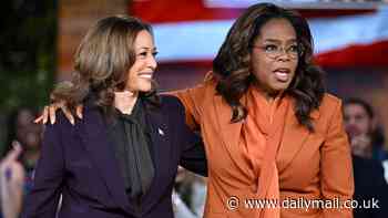 Oprah's hometown newspaper eviscerates her for 'taking $1m from Kamala'