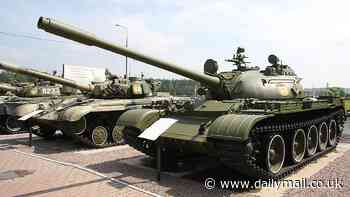 Desperate Putin calls up movie prop tanks to use in his invasion of Ukraine