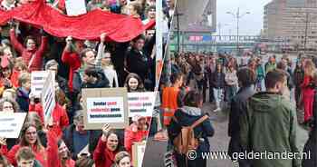 Alsnog studenten naar Utrecht voor protest tegen bezuinigingen op onderwijs, ook ‘walkout’ op Radboudcampus