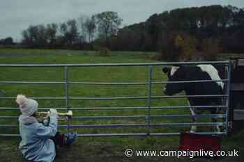 Peta's dark festive ad shows friendship between girl and a cow