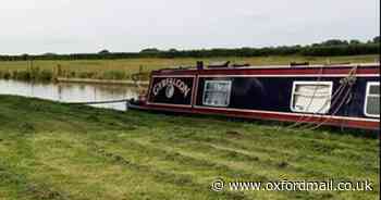 50-foot-long canal boat stolen from outside pub