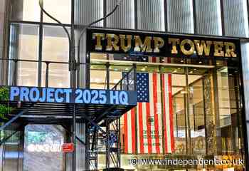 New York City is typically a blue Democrat haven. Except for these blocks where Trump’s MAGA red flies proudly