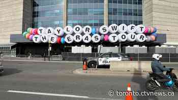 City of Toronto clears some tents near Rogers Centre ahead of sold-out Taylor Swift shows