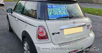 Car in Bradford seized after children spotted not wearing their seatbelts