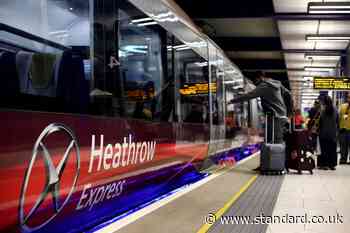 Heathrow Express and Elizabeth line services to airport axed this weekend