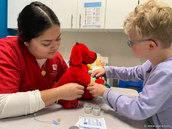 Teddy Bear Clinic welcomes kids and toys, promises no needles