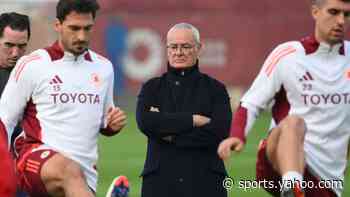 Claudio Ranieri conducts first Roma training