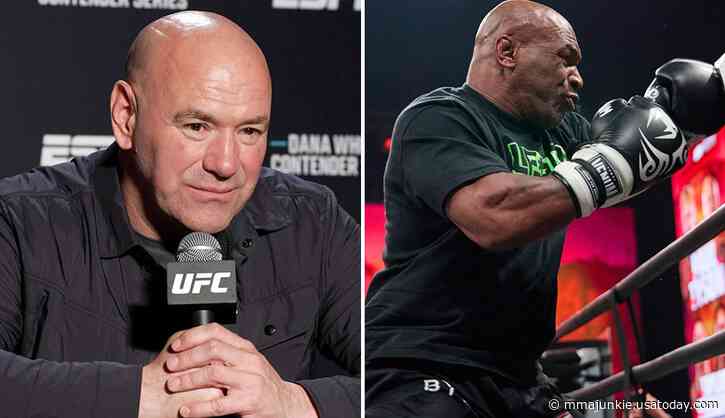 Dana White hopes Mike Tyson 'comes out healthy' in Jake Paul fight