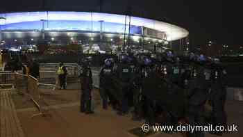 Armed officers guard Paris stadium for 'high risk' Israeli football match after days of violence amid 'Jew hunt'