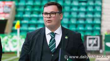 Hibs director of football operations Derek White quit Easter Road club last month over allegations of 'inappropriate behaviour'