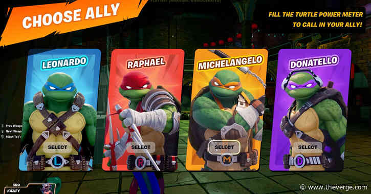 Fortnite’s new TMNT roguelike shows the potential for user-made games