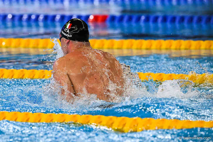 2024 Italian SC Championships: Simone Cerasuolo Hits Budapest-Worthy 100 Breast