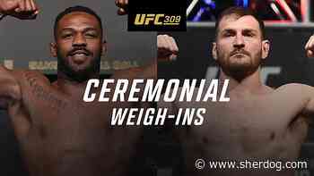 Video: UFC 309 Ceremonial Weigh-ins