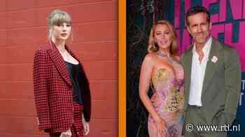 Taylor Swift is peetmoeder van dochters Blake Lively en Ryan Reynolds