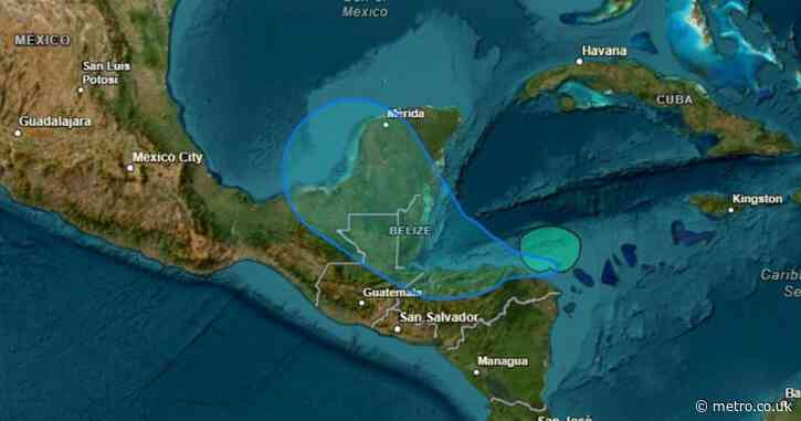 Map shows ‘potentially catastrophic’ Tropical Storm Sara