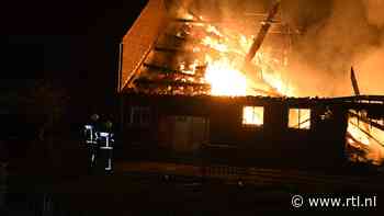 Twee brandweerlieden gewond bij blussen brand in Zeeuws dorp