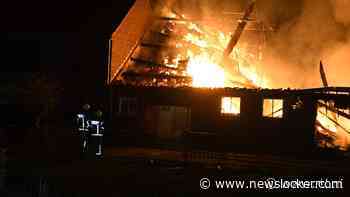 Twee brandweerlieden gewond bij blussen brand in Zeeuws dorp