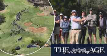 Massive crowd hits country course to see Smith