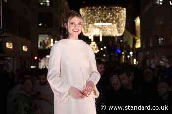 Bohemian Rhapsody star Lucy Boynton switches on Bond Street Christmas lights