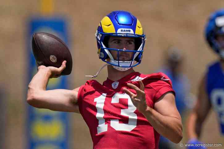 Rams QB Stetson Bennett IV continues to work despite limited opportunities