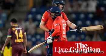 England beat West Indies to take 3-0 lead and win men’s T20 series – live reaction