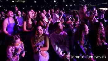 Taylor Swift hits the stage at Rogers Centre for first night of Eras Tour in Toronto