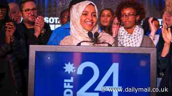 Ilhan Omar has just two words for pro-Israel protester who tells her 'Go to Gaza, sweetheart'