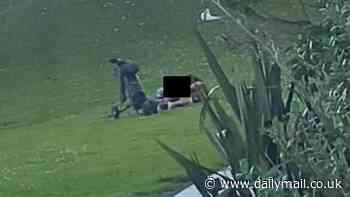 Brazen couple busted during X-rated act in the middle of a golf course