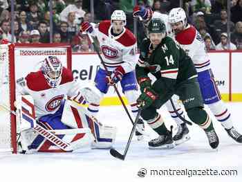 Liveblog replay: Canadiens shutout 3-0 against Wild