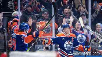 McDavid fourth fastest in NHL to reach 1K points