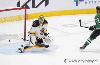 Dadonov scores 2 goals, including a penalty shot, as the Stars beat the Bruins 7-2