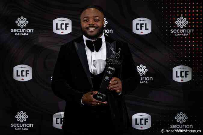 Edmonton Elks linebacker Anderson named CFL’s top rookie