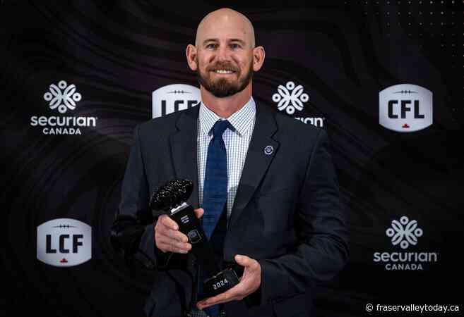 Alouettes Jason Maas captures CFL’s coach of the year honour