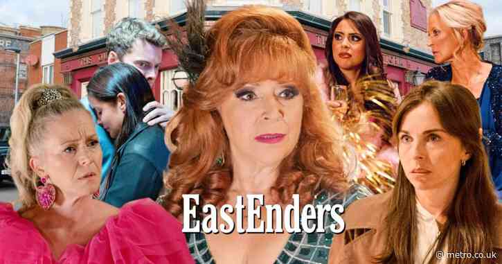 EastEnders confirms unexpected hen do shock as legend reels in 54 pictures