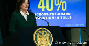 Despite Lowering Toll to $9, Hochul May Find a Higher Political Cost