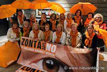 Zonta Middelkerke steunt jaarlijkse campagne tegen vrouwengeweld