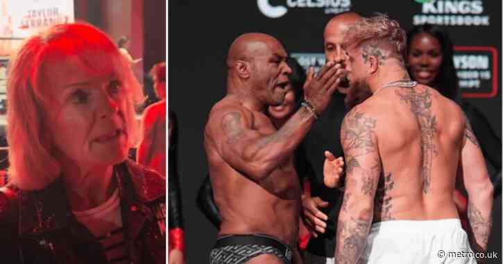 Jake Paul’s mum insults Mike Tyson over weigh-in slap before Netflix fight