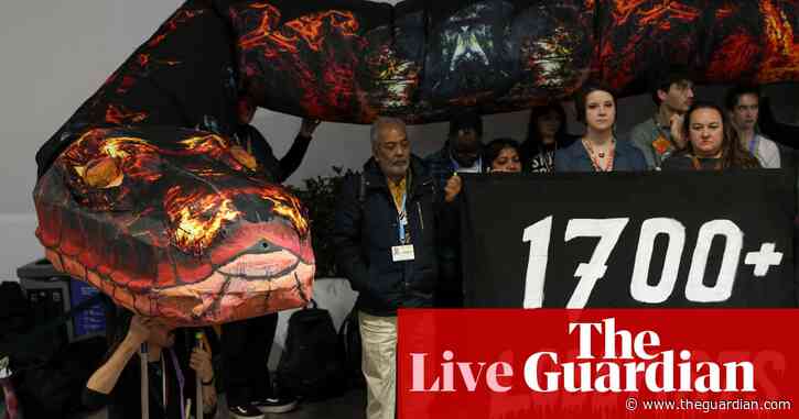 Cop29 live: call for summits only to be held in countries that support climate action