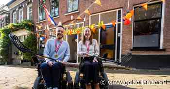 Europees kampioenen Lucas en Valerie hopen dat powerchair hockey ooit paralympisch wordt: ‘Hopelijk zijn wij voorbeelden’