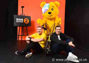 How much money did Vernon Kay raise for BBC's Children in Need in 2023?