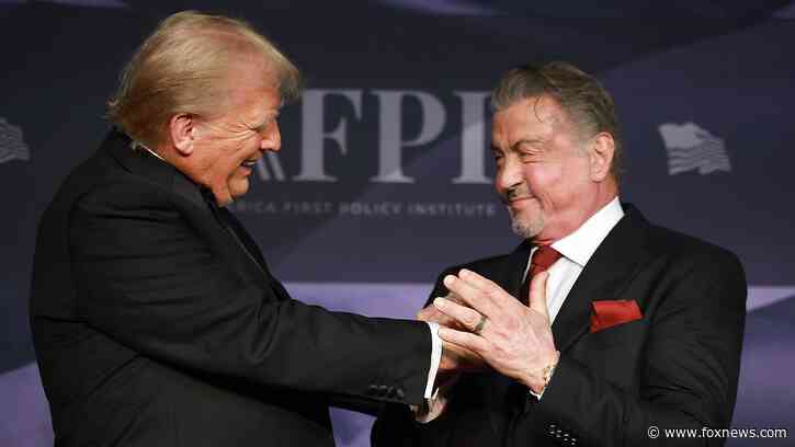 Sylvester Stallone calls President-elect Trump 'second George Washington' during AFPI Gala introduction