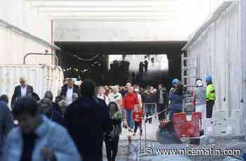 Ce samedi, vous pouvez visiter en exclusivité le tunnel de la nouvelle sortie ouest de la voie Mathis à Nice